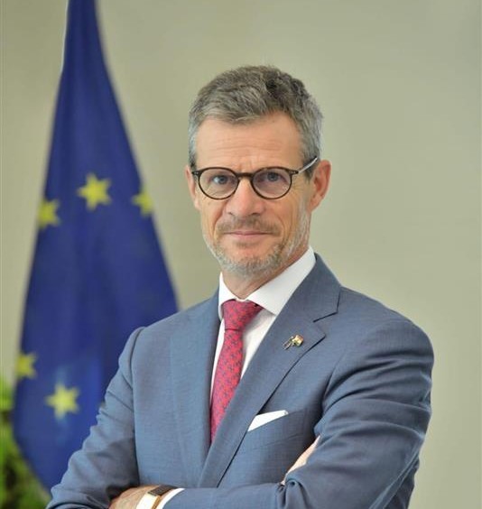 EU Ambassador Hervé Delphin